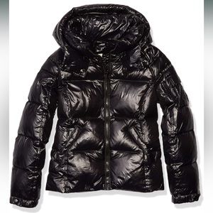 Black S13 Toddler Girls Mogul Down Puffer Size 2T